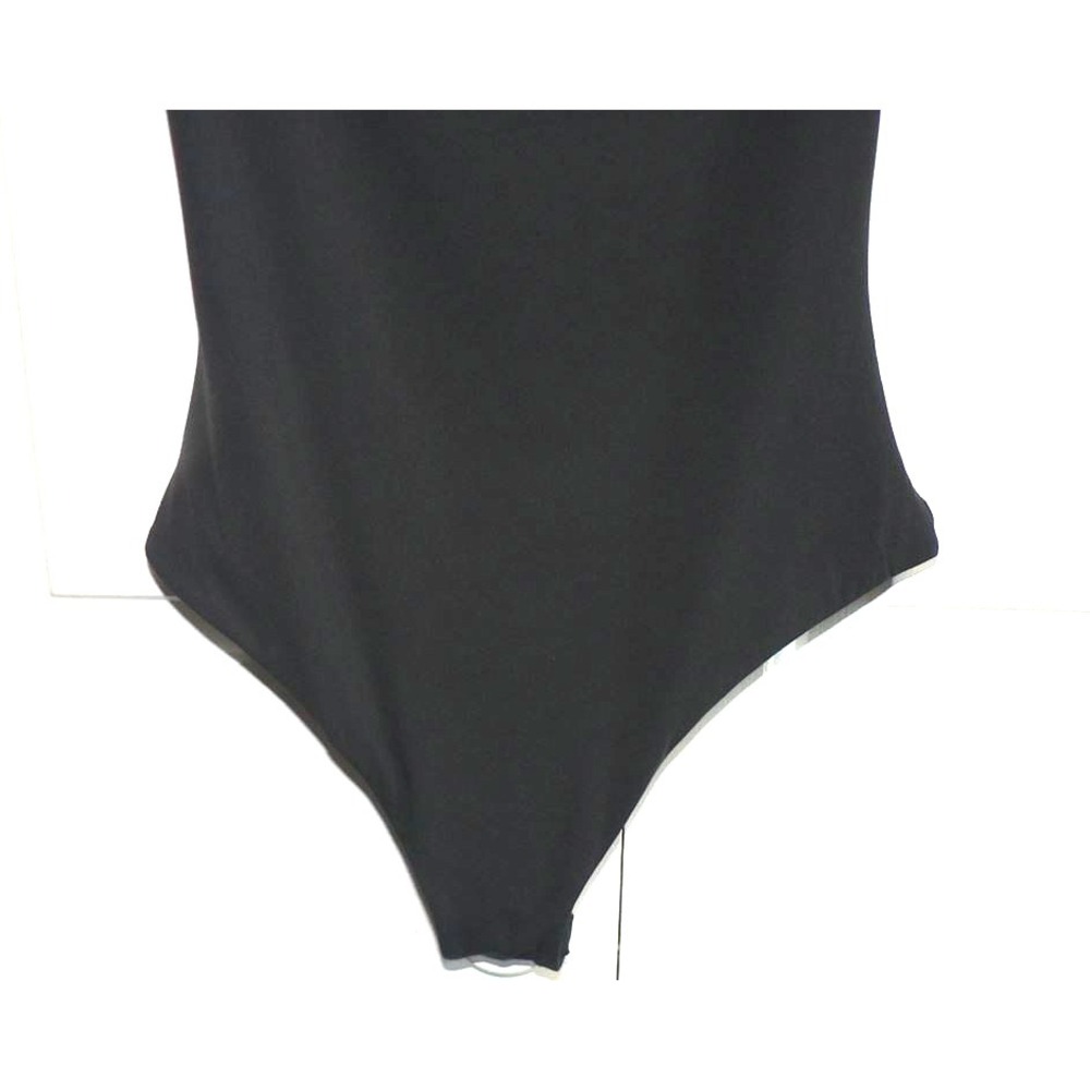 Skims Women's Fits Everybody Square-neck Sleeveless Thong Bodysuit in Onyx Small - Picture 6 of 8